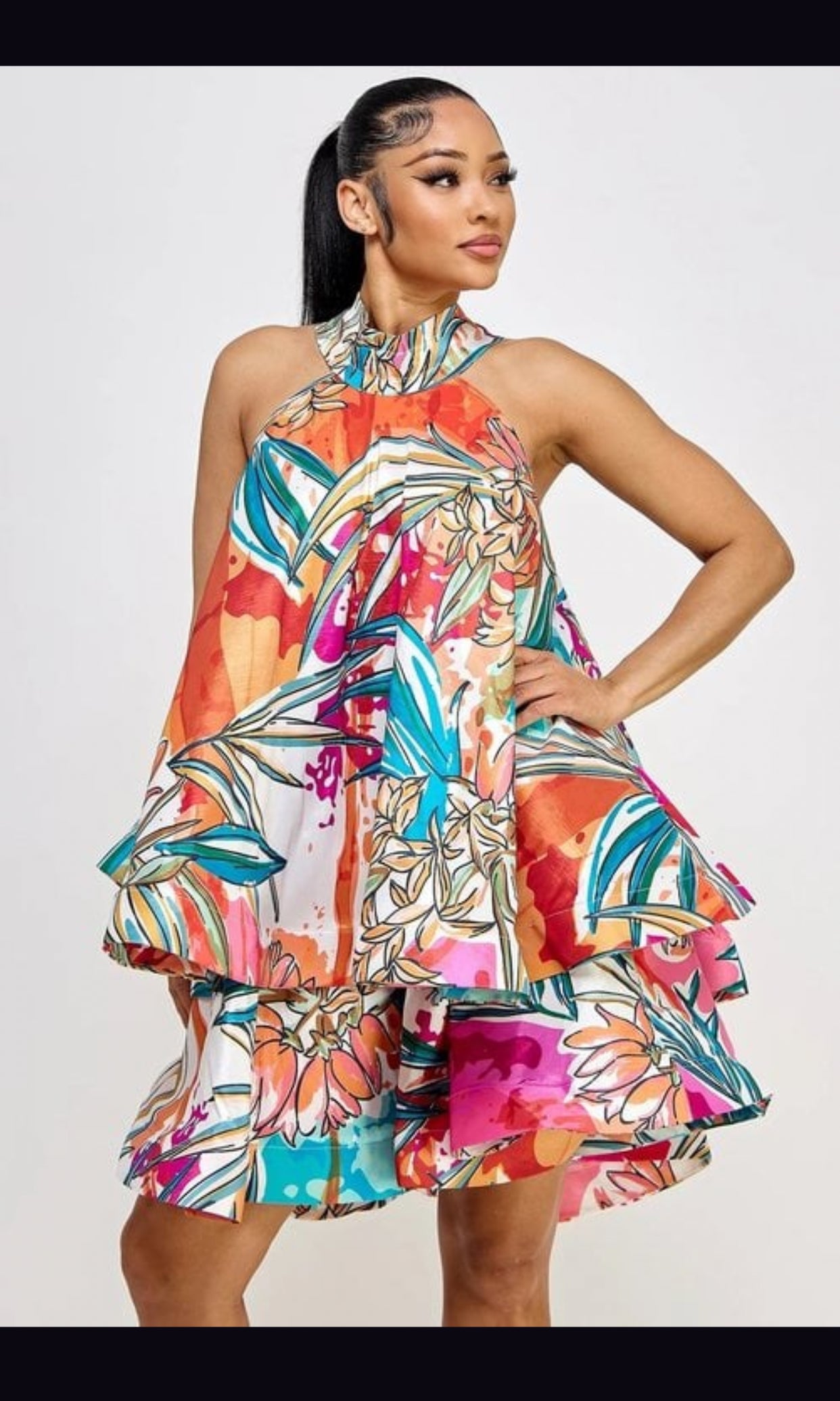 Floral sundress 🤩