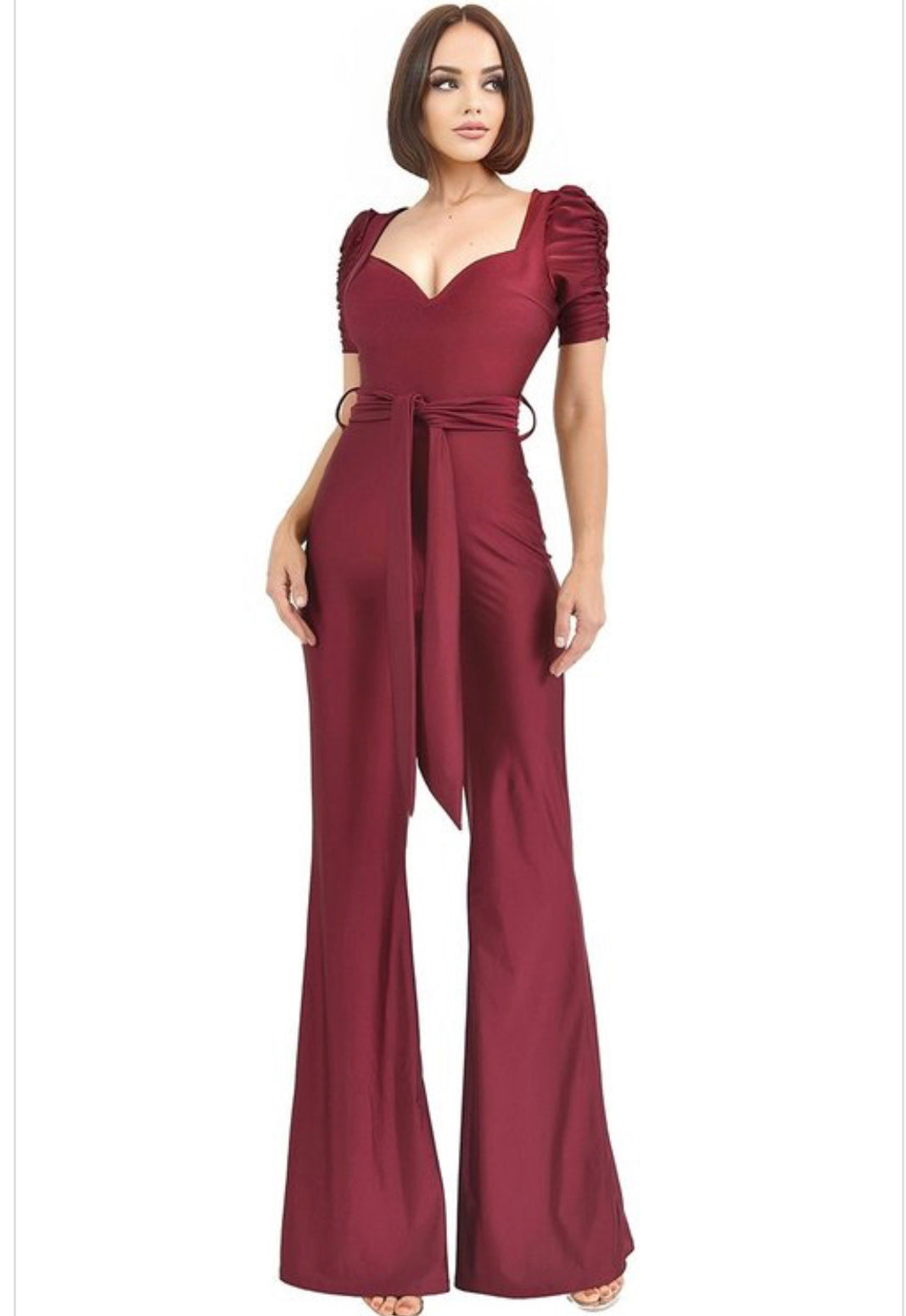 BELTED JUMPSUIT