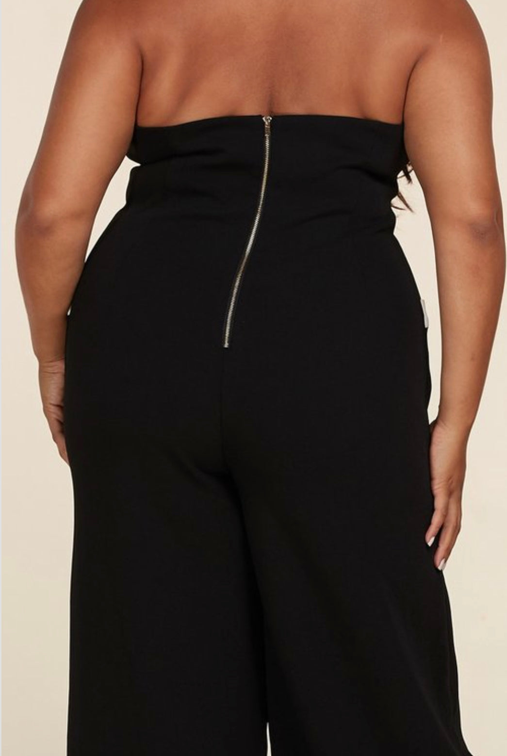 Halter jumpsuit plus