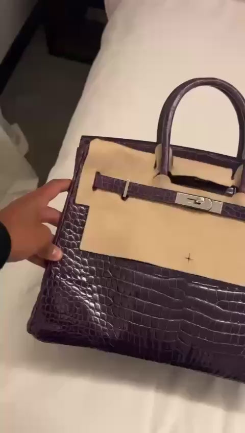 Hermes Birkin Croc B35