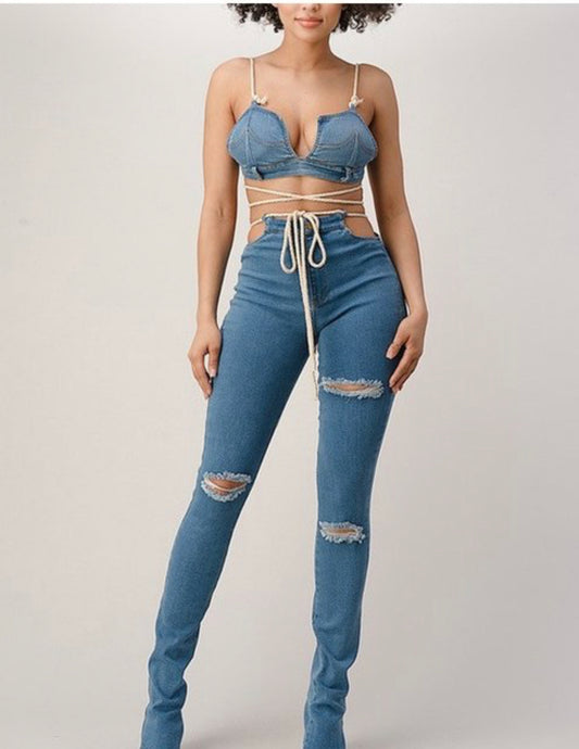 Semi Denim set