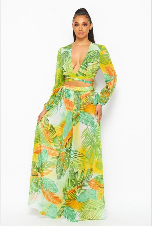 Tropical girl Set