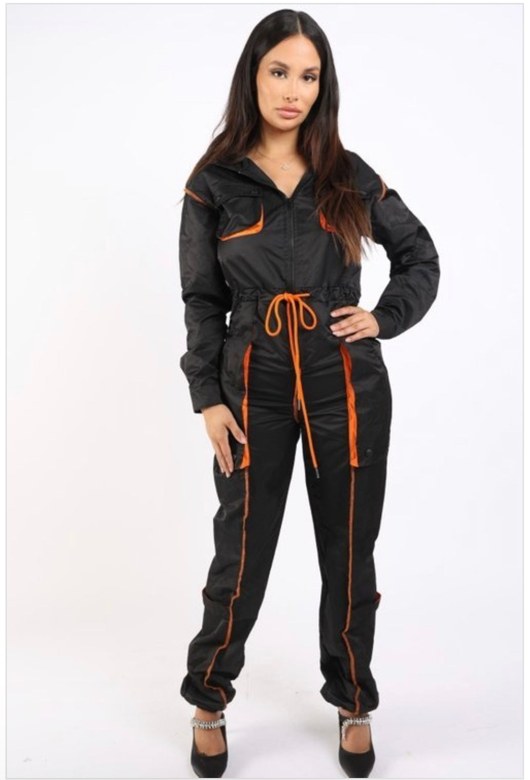 Sexy utility jumpsuit
