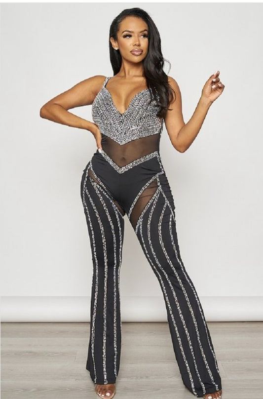 RHINESTONE Jumpsuit