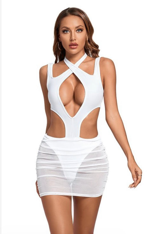 Sexy hallow out dress