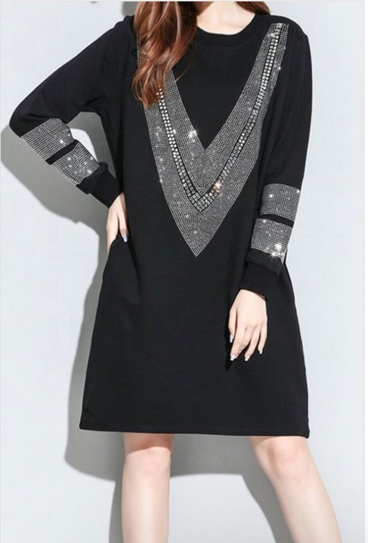 Rhinestone Dress