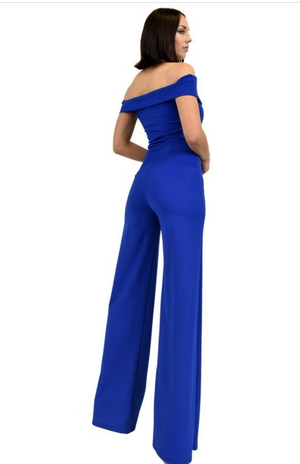 SOLID OFF JUMPSUIT